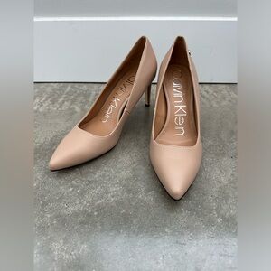 Calvin Klein Nude Heels